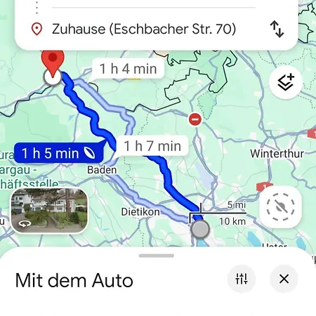 Apartamento Einzimmerwohnung Mit Kueche Und Bad *